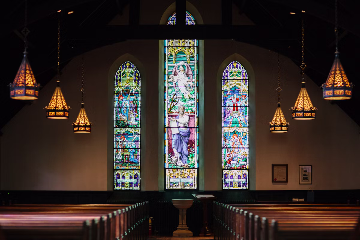 Church interior — Michigan church insurance